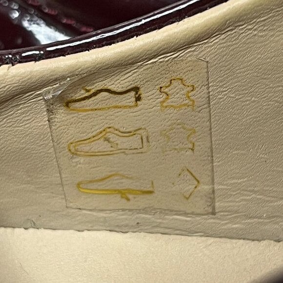 Axel Arigato Patent Leather‎ Lace Up chunky Rubber Sole Sneaker Red Maroon 8.5 - Picture 4 of 12